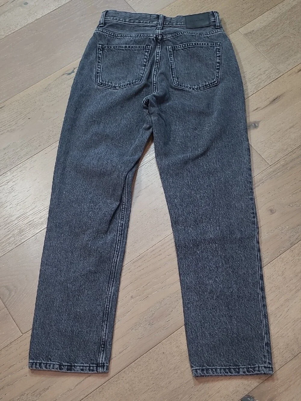 Everlane Jeans Women's sz 26R 90's Cheeky Jean High Rise Black Denim Jeans